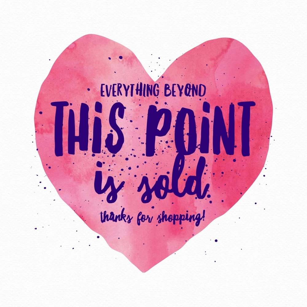 Everything beyond this point is sold